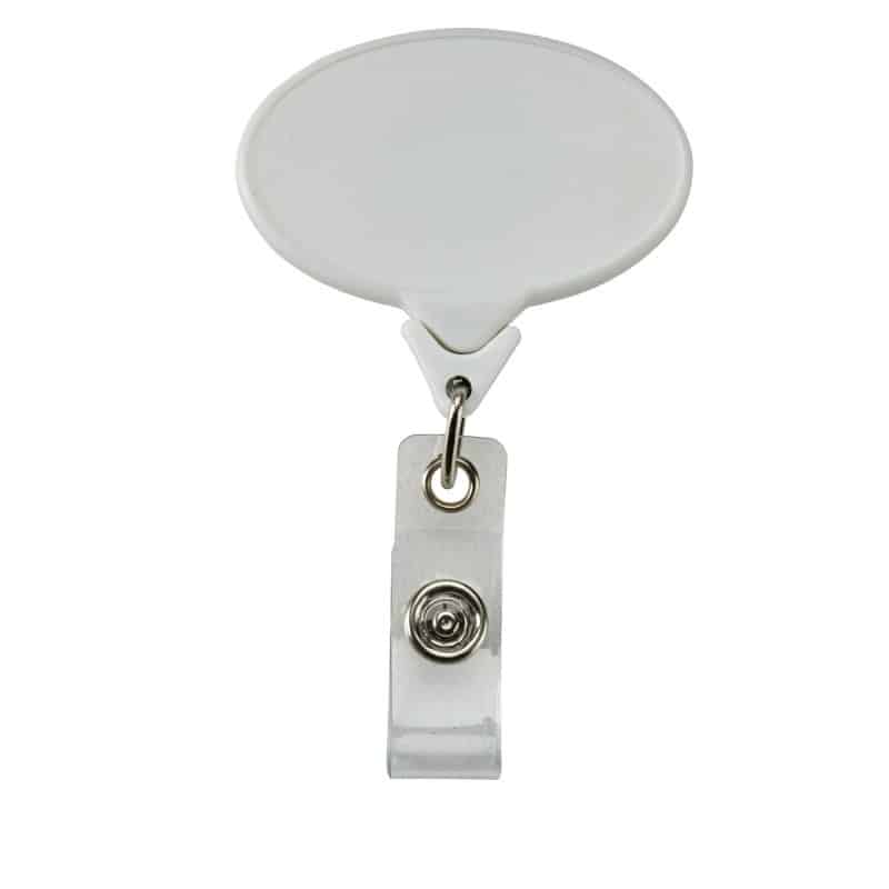 Oval Badge Reel Secure-A-Badge™ - 9