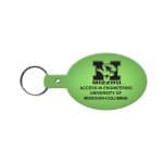 Oval Flexible Key Tag - 4