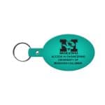 Oval Flexible Key Tag - 6