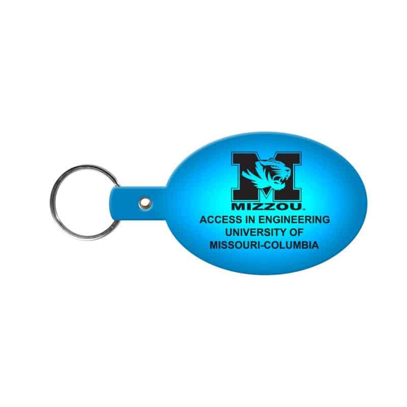 Oval Flexible Key Tag - 7
