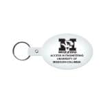 Oval Flexible Key Tag - 9
