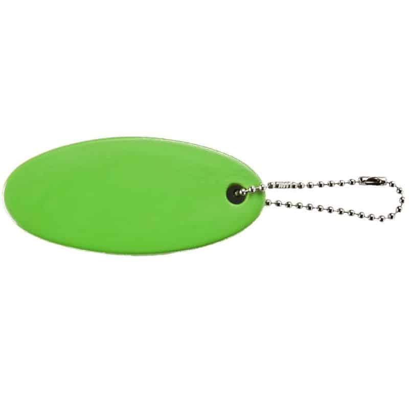 Oval Floater Key Tag - 8
