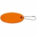 Oval Floater Key Tag - 9