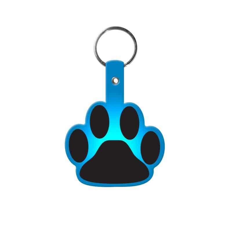 Paw Flexible Key Tag - 1