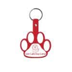 Paw Flexible Key Tag