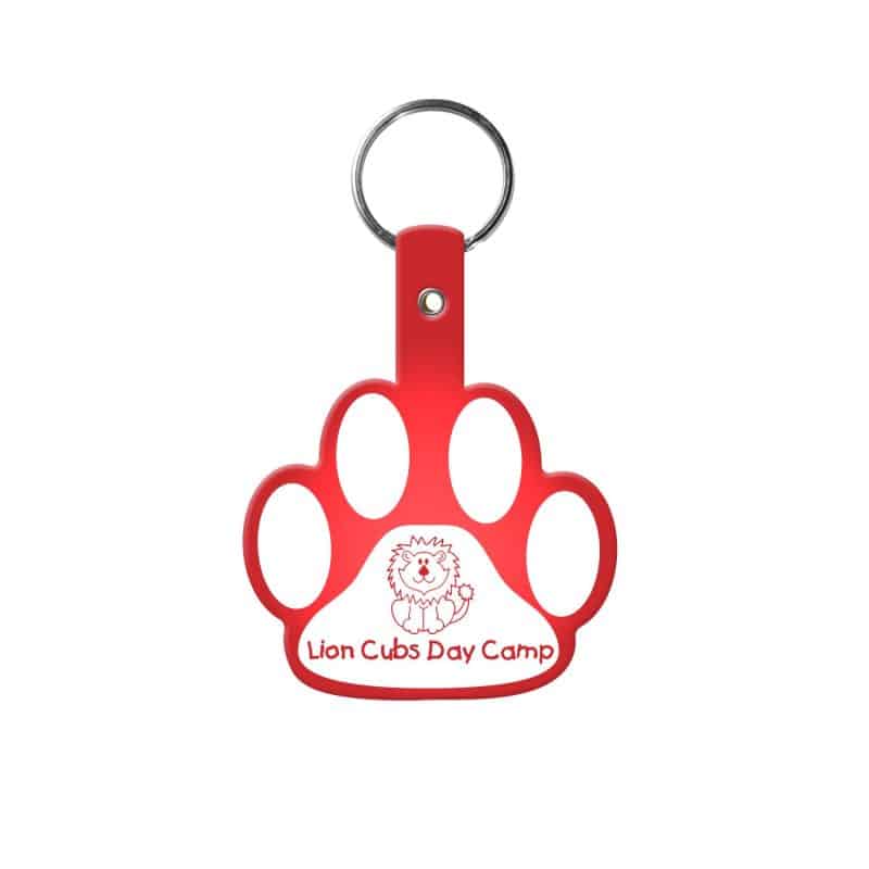 Paw Flexible Key Tag - 2