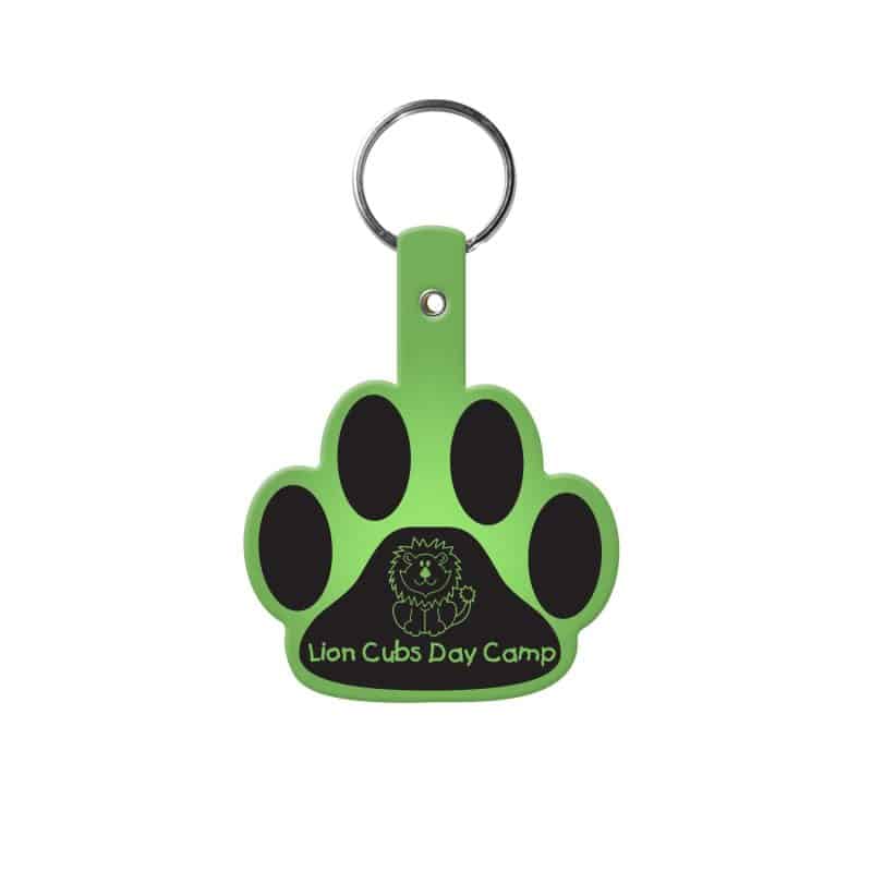 Paw Flexible Key Tag - 4