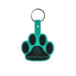 Paw Flexible Key Tag - 6