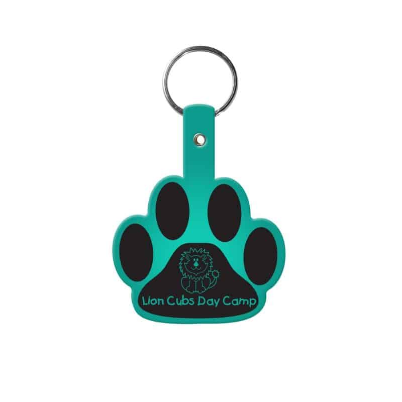 Paw Flexible Key Tag - 6