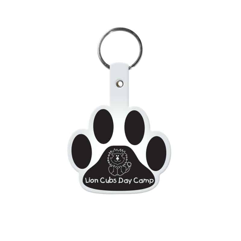 Paw Flexible Key Tag - 9