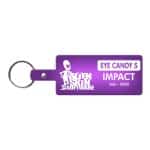 Rectangle Flexible Key Tag - 8