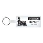 Rectangle Flexible Key Tag - 9