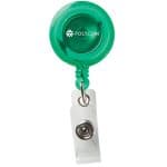 Round Badge Reel w/Alligator Clip - 3