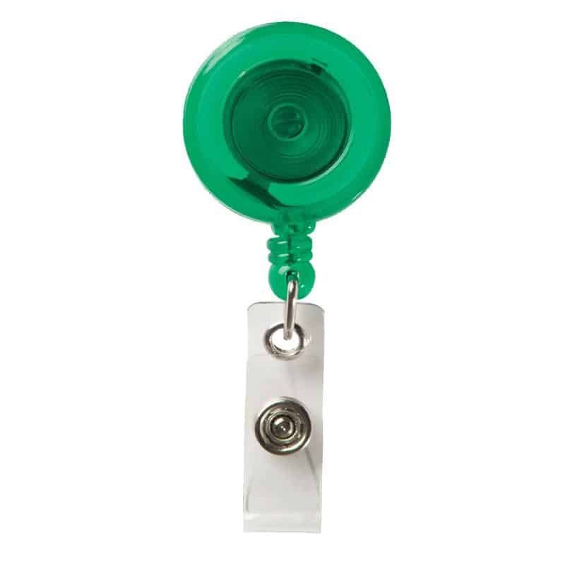 Round Badge Reel w/Alligator Clip - 9