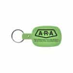 Round Rectangle Flexible Key Tag - 4