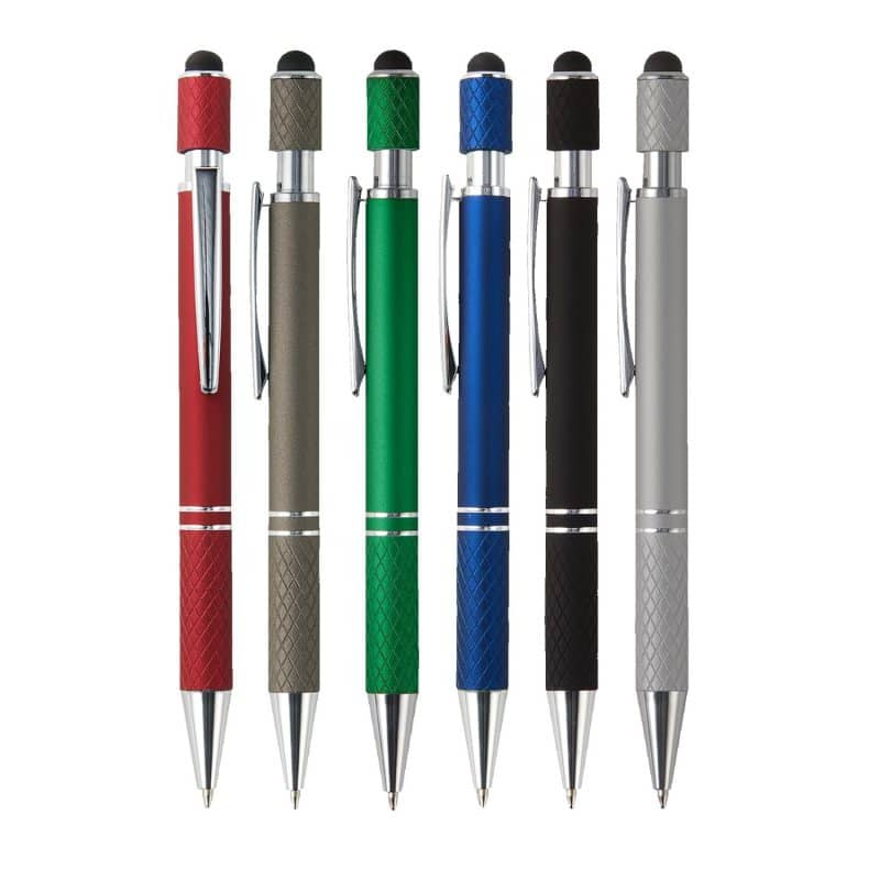 Siena Executive Aluminum Spin Top Stylus Pen - 1