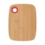 Small Bamboo Cutting Board w/Silicone Ring - 1