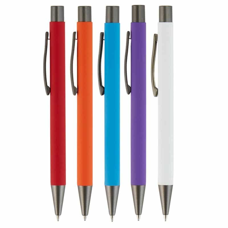 Sorrento Velvet-Touch Aluminum Pen - 1