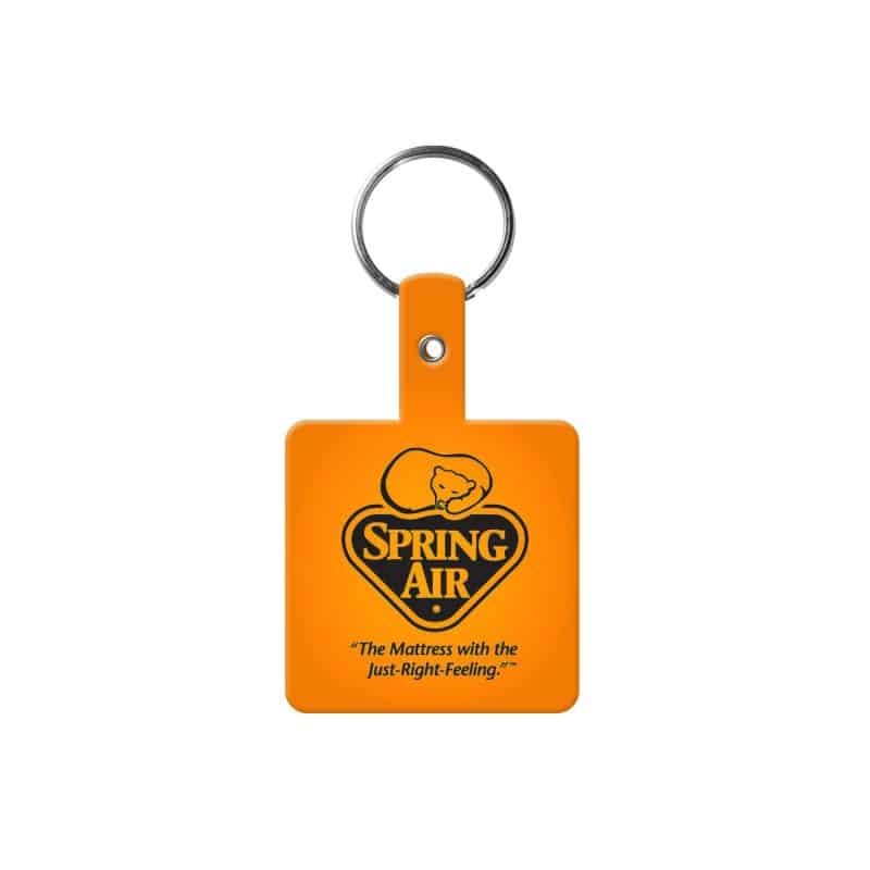Square Flexible Key Tag - 3