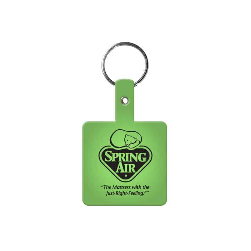 Square Flexible Key Tag - 4