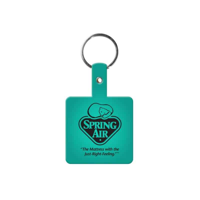 Square Flexible Key Tag - 6