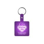 Square Flexible Key Tag - 8