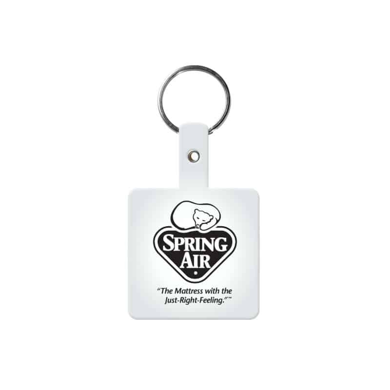 Square Flexible Key Tag - 9