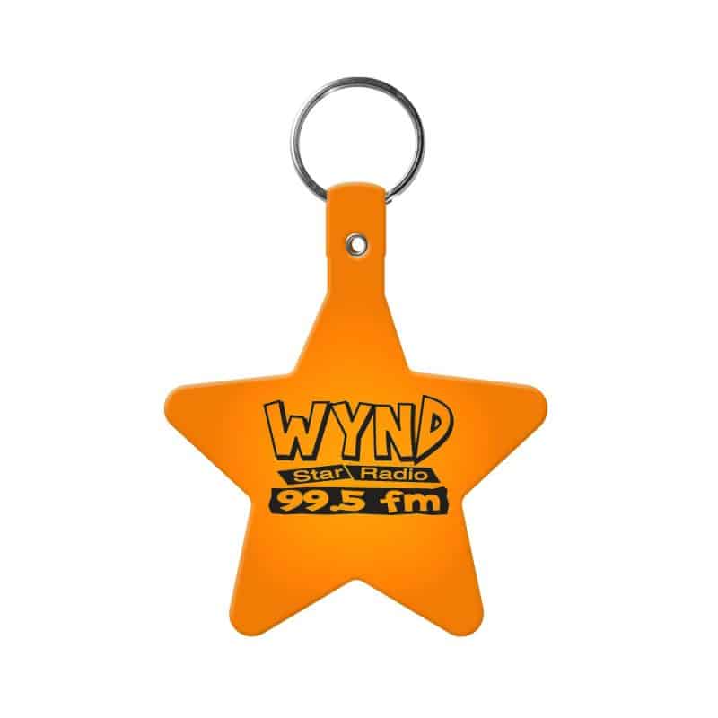 Star Flexible Key Tag - 3