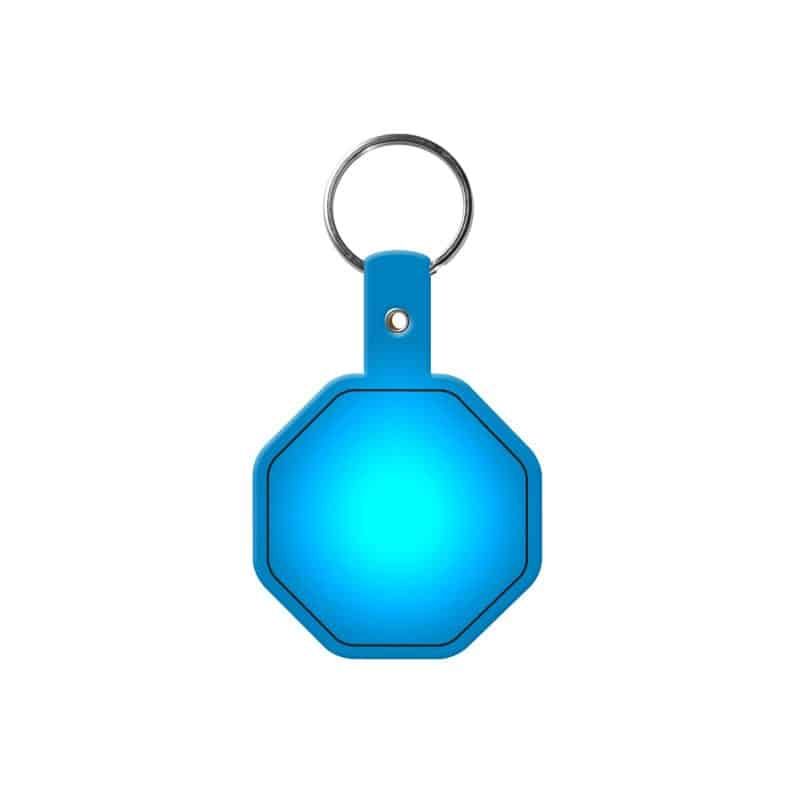 Stop Sign Flexible Key Tag - 1