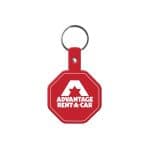 Stop Sign Flexible Key Tag