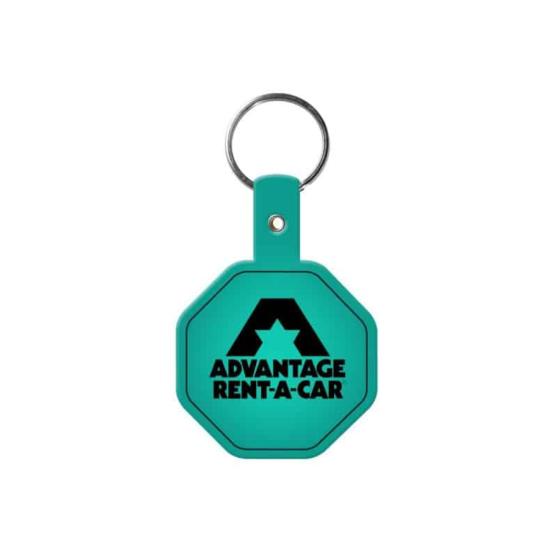 Stop Sign Flexible Key Tag - 6