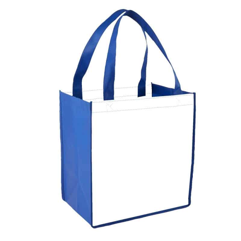 Sublimated Non-Woven Grocery Tote Bag (2-Sided) - 1