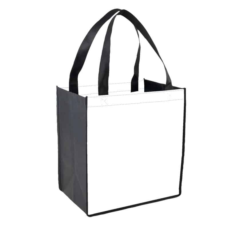 Sublimated Non-Woven Grocery Tote Bag (2-Sided) - 2