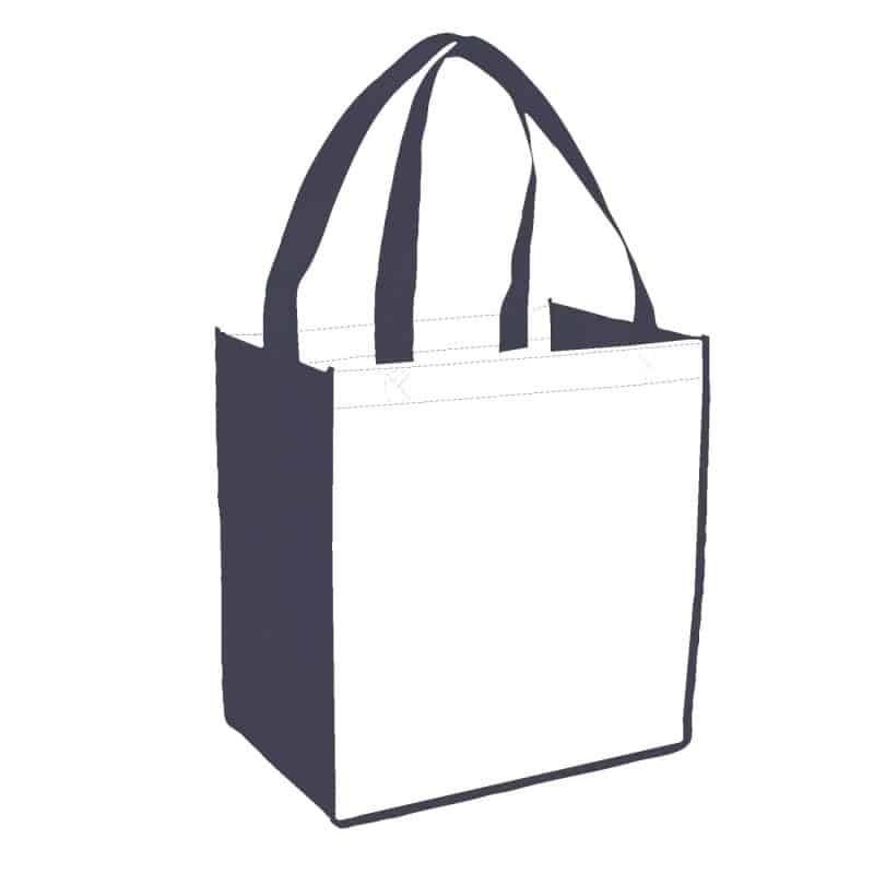 Sublimated Non-Woven Grocery Tote Bag (2-Sided) - 4