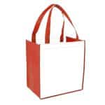 Sublimated Non-Woven Grocery Tote Bag (2-Sided) - 6