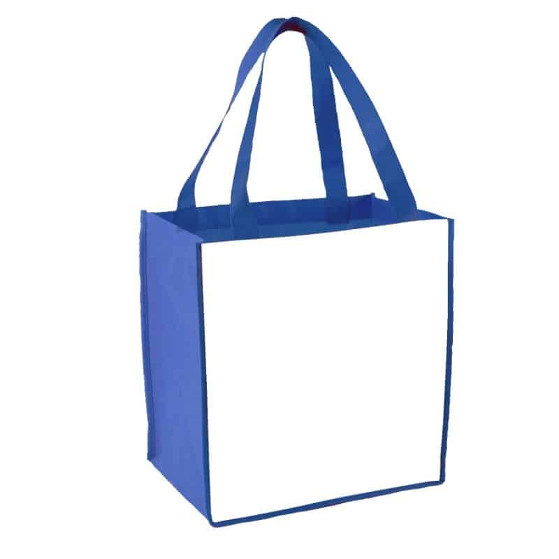 Sublimated Non-Woven Grocery Tote Bag - 6