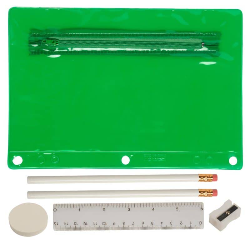 Translucent Deluxe School Kit-Imprinted Contents - 3