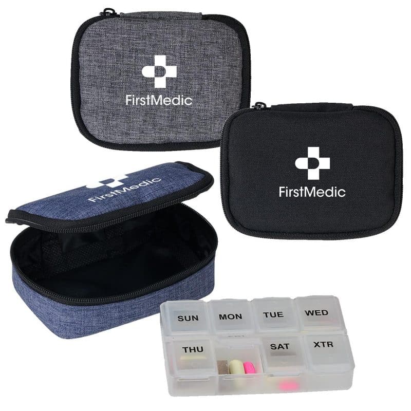Traveler 8-Compartment Pill Organizer