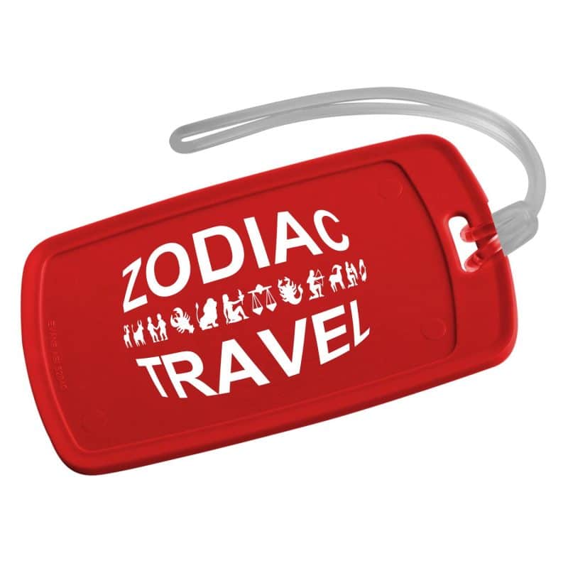 Traveler Rectangular Luggage Tag - 3