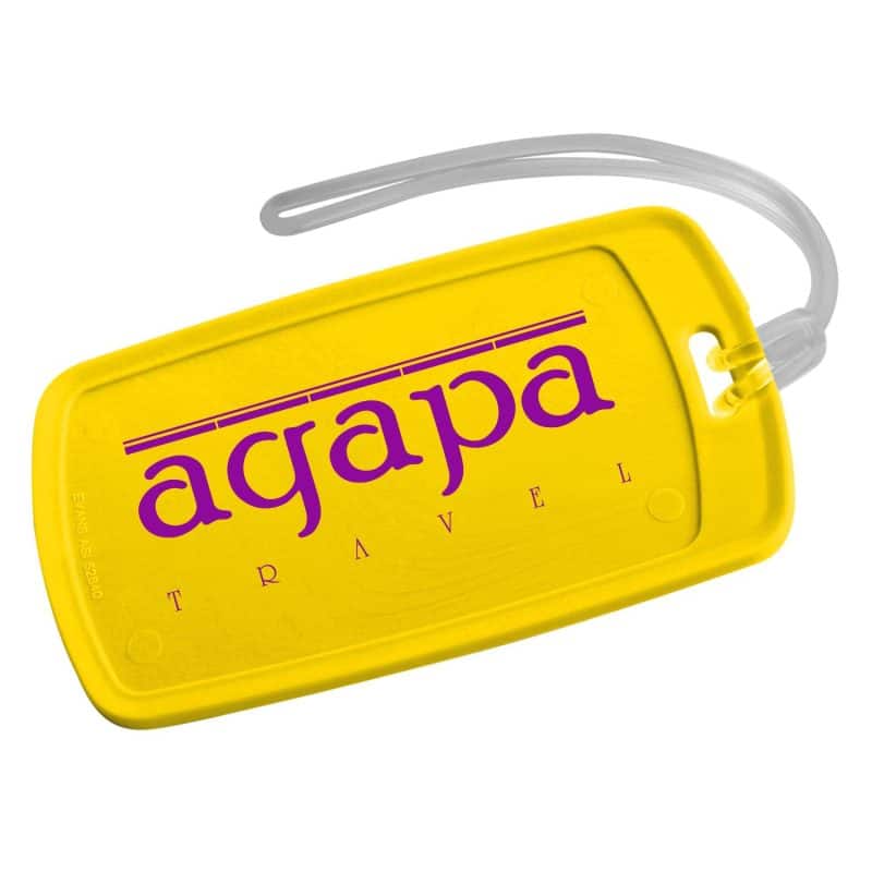 Traveler Rectangular Luggage Tag - 5