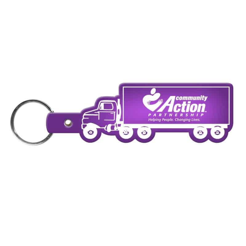 Truck Flexible Key Tag - 8