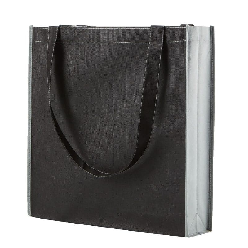 Two-Tone Non-Woven Convention Tote Bag - 1