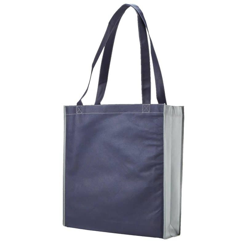 Two-Tone Non-Woven Convention Tote Bag - 2