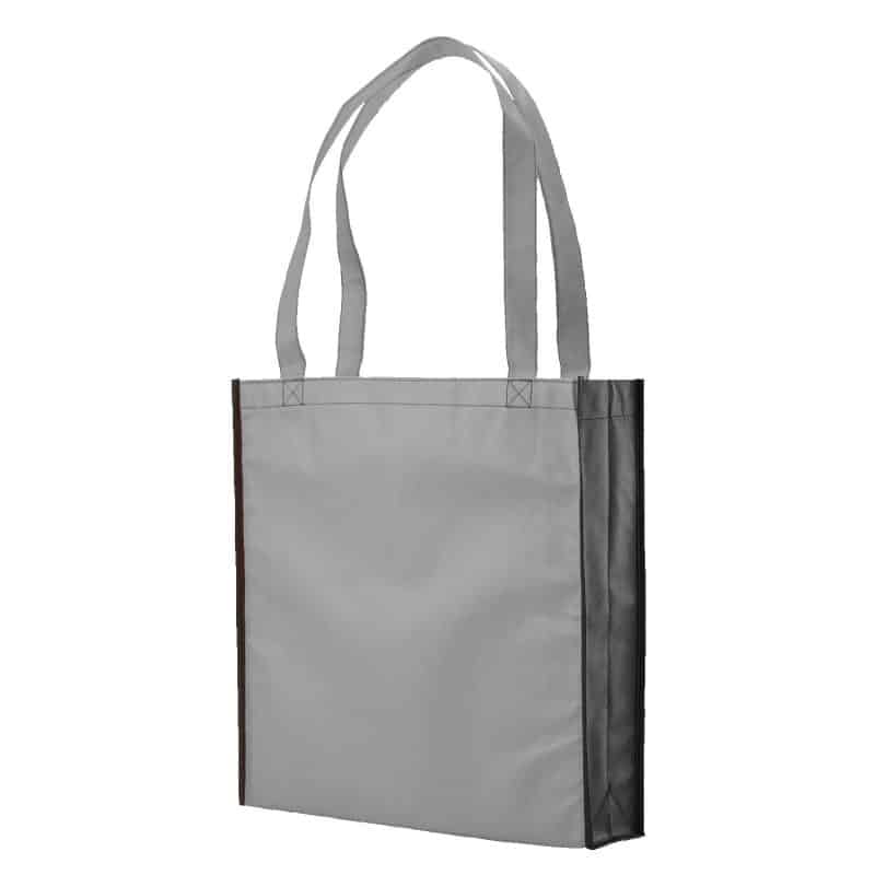 Two-Tone Non-Woven Convention Tote Bag - 8