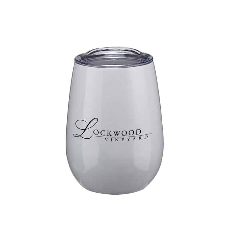 Vino Stainless Steel Stemless Wine Glass - 5