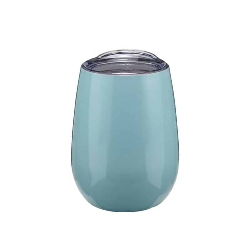 Vino Stainless Steel Stemless Wine Glass - 7