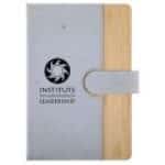 Bamboo Journal W/ Magnetic Closure & FSC Paper - 3