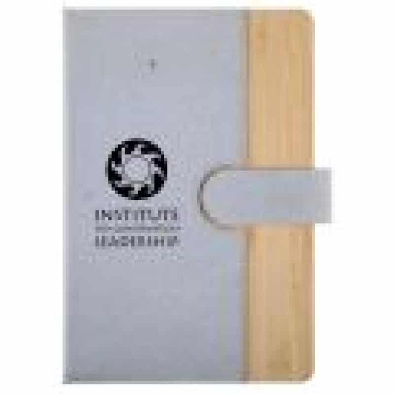 Bamboo Journal W/ Magnetic Closure & FSC Paper - 3