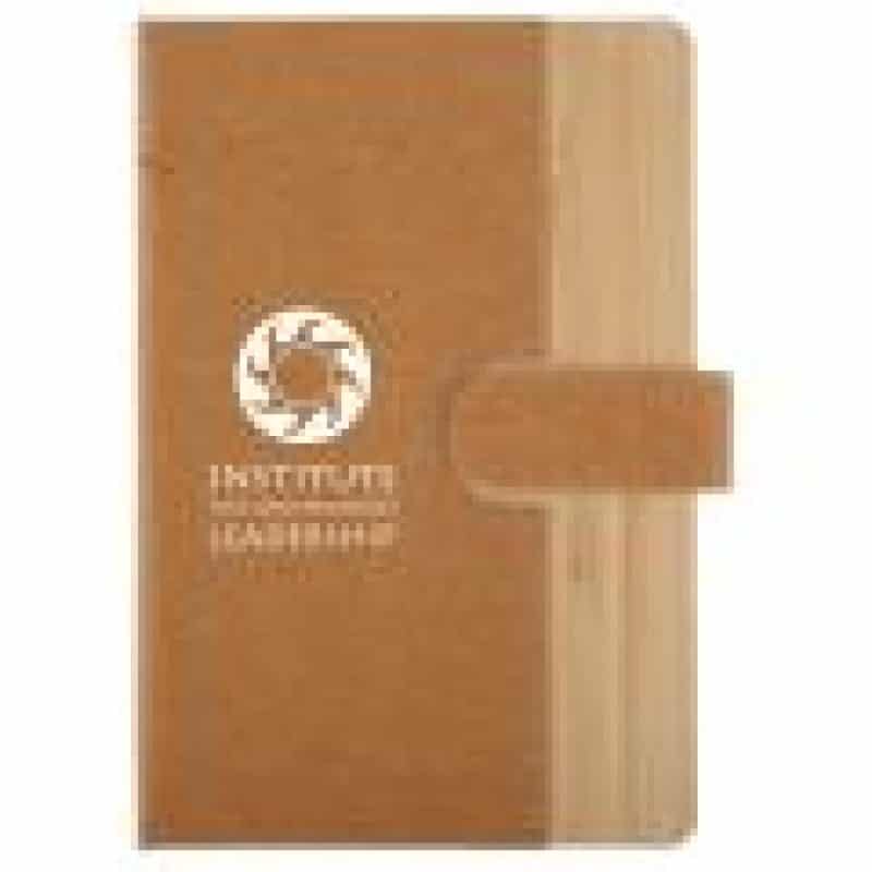 Bamboo Journal W/ Magnetic Closure & FSC Paper - 4