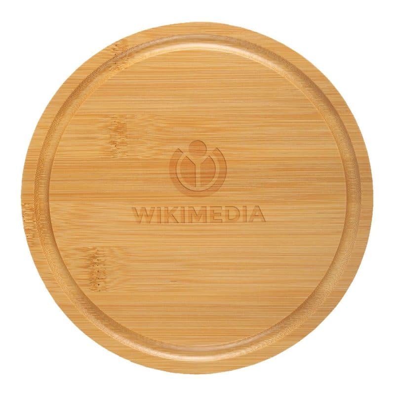 8 Piece Swivel Top Bamboo Cheese Board Set - 2